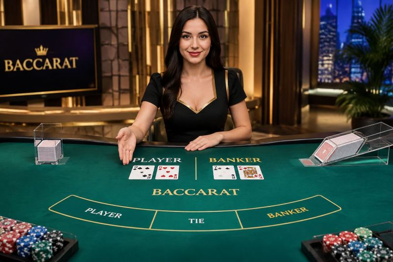 Baccarat en vivo en México: guía realista, RTP y juego responsable